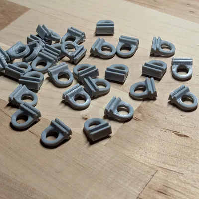 Vòng luồn dây thay thế Roman Shades Romatech No Sew (Cord Ring)