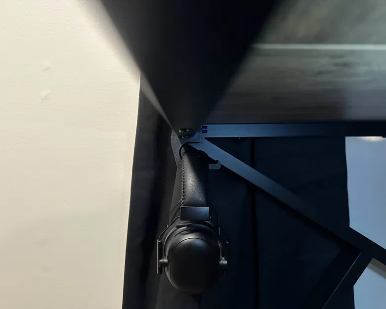 Giá Treo Tai Nghe Kẹp Dưới Bàn (Headphone Holder - Under Desk Headphone Clamp) - Image 2