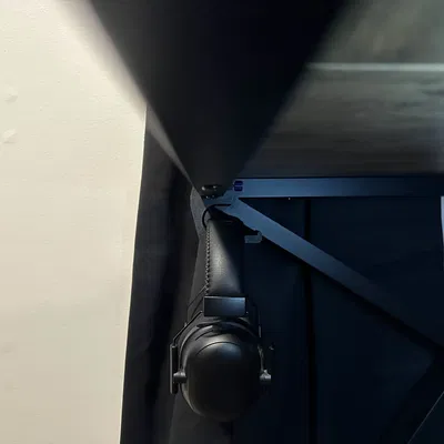 Giá Treo Tai Nghe Kẹp Dưới Bàn (Headphone Holder - Under Desk Headphone Clamp)