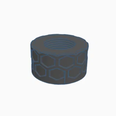 Nắp che ren AAP-01 thiết kế lục giác (Hex)