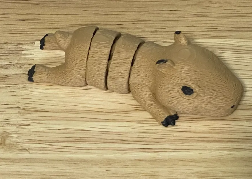 Capybara Chesterfield khớp nối (Articulated Chesterfield Capybara) - Image 3