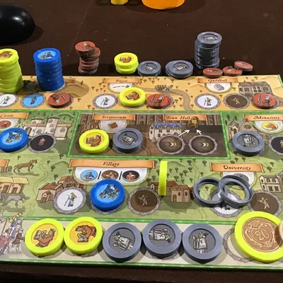 Capsule Token tham số cho token boardgame – Orleans, Scythe, PnP…