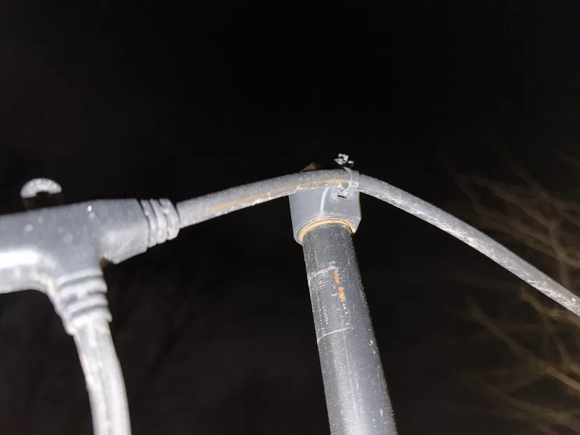 Giá đỡ & nắp gắn dây đèn cho ống black pipe 3/4" - Image 3