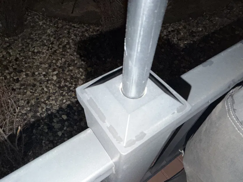 Giá đỡ & nắp gắn dây đèn cho ống black pipe 3/4" - Image 6