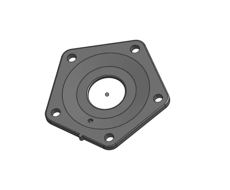 Kawasaki H1 H2 Petcock Diaphragm Plate Spacer 500 750 Suzuki T500 51069-001 - Image 2