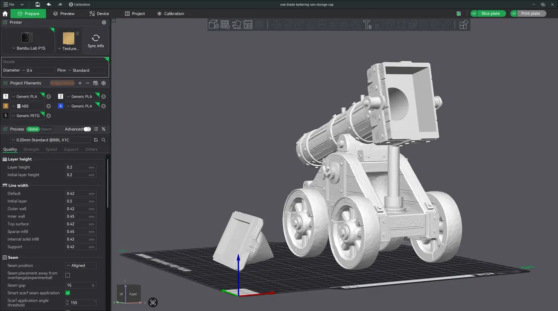 Hộp lưu trữ Battering Ram One Plus 360 - Image 3