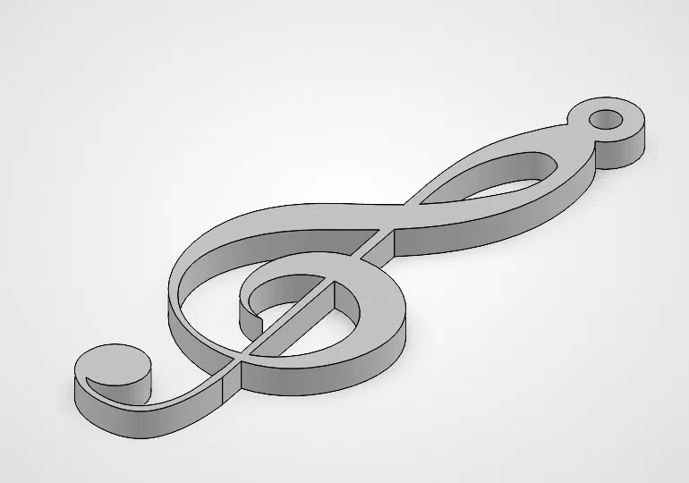 Key of G Major - móc khóa - Image 1