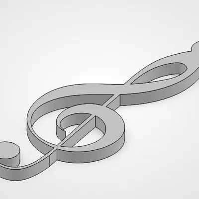 Key of G Major - móc khóa