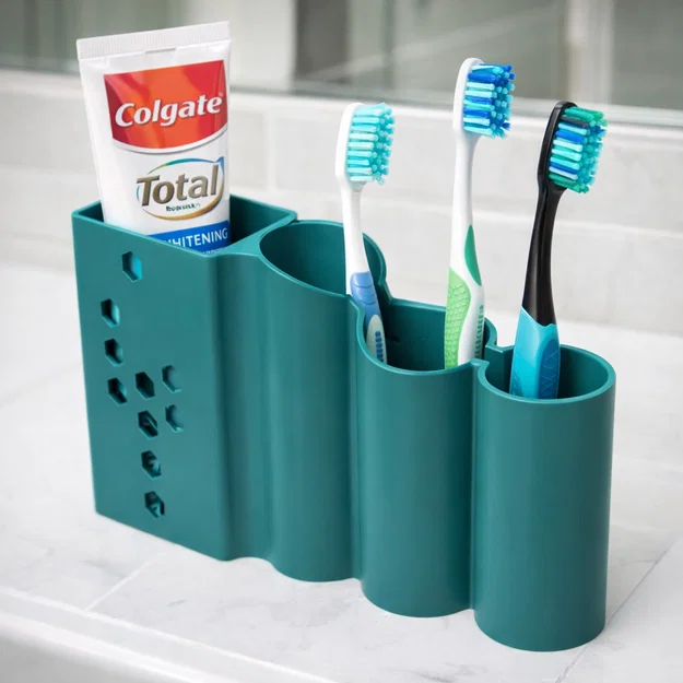 Kệ đựng bàn chải đánh răng (toothbrush organizer) - Image 1