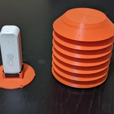 Trạm thời tiết với Radiation Shield tùy biến - In một mảnh