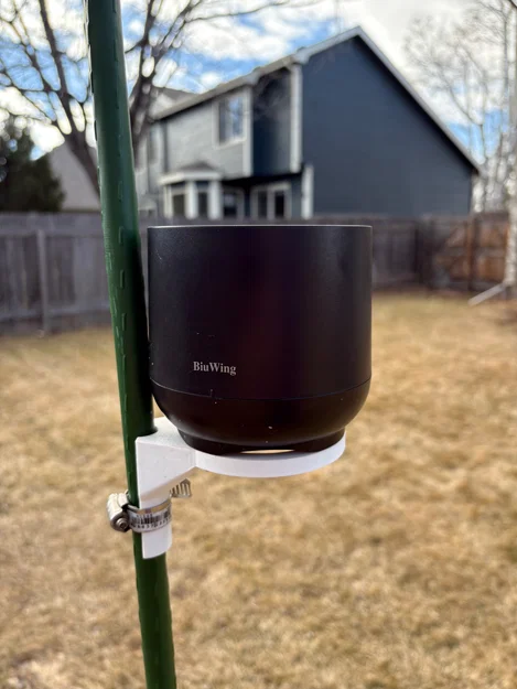 Gá Gắn Cột Cho Rain Gauge Pole Mount - Image 1
