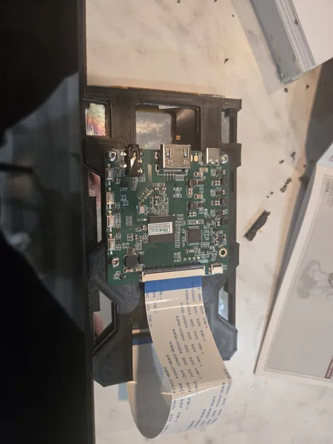 Helldivers Hellbomb prop LCD insert – Insert màn hình LCD cho Hellbomb - Image 1