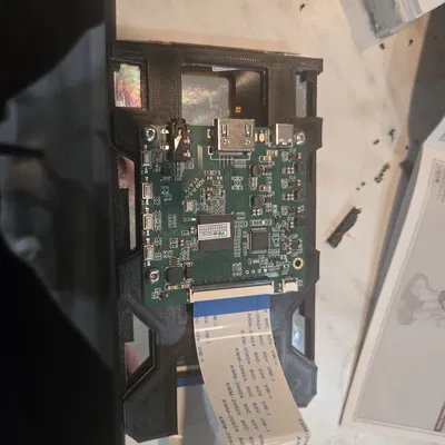 Helldivers Hellbomb prop LCD insert – Insert màn hình LCD cho Hellbomb