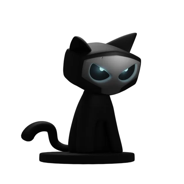 Cat Scull – Tượng mèo dễ thương - Image 2