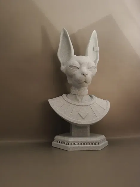 Tượng bán thân Beerus (Beerus bust) - Image 5