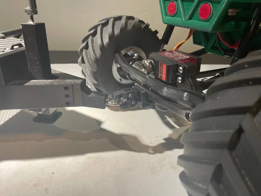 Móc kéo Pintle & Pintle Ball tỉ lệ 1:8/1:10 cho 3D Sets/Universal (Rancher) - Image 3