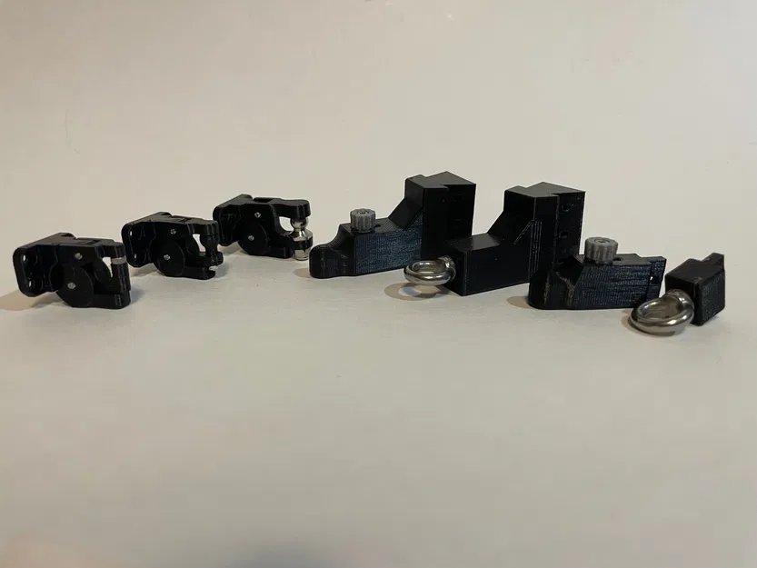 Móc kéo Pintle & Pintle Ball tỉ lệ 1:8/1:10 cho 3D Sets/Universal (Rancher) - Image 5