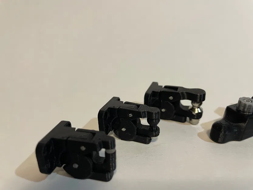 Móc kéo Pintle & Pintle Ball tỉ lệ 1:8/1:10 cho 3D Sets/Universal (Rancher) - Image 6