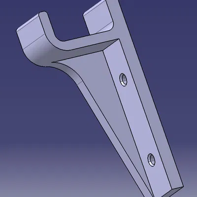 BOGENHALTER – Giá treo cung (longbow/recurve) gắn tường