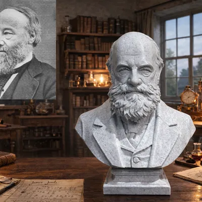 Tượng bán thân James Prescott Joule
