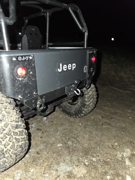 (Black Crow) Pintle hitch cho cản sau axial CJ7 (RC-Time) - Image 3