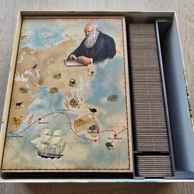 Insert cho In the Footsteps of Darwin + expansion Correspondence