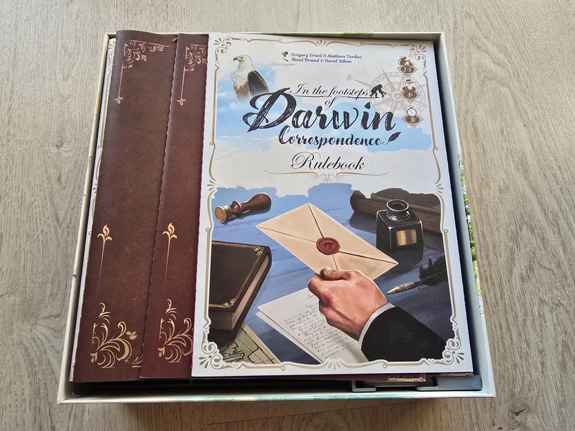 Insert cho In the Footsteps of Darwin + expansion Correspondence - Image 3