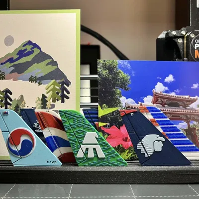 Delta Airlines - Đuôi máy bay làm lót ly & móc khóa