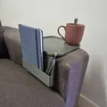 Tấm để ly cho tay vịn ghế sofa (couch cupholder plate) - Thumbnail 2