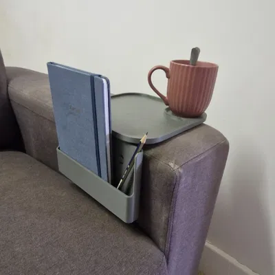 Tấm để ly cho tay vịn ghế sofa (couch cupholder plate)