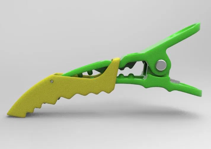 Kẹp Tóc Cá Sấu (Crocodile Hair Clip) 120mm - Image 3