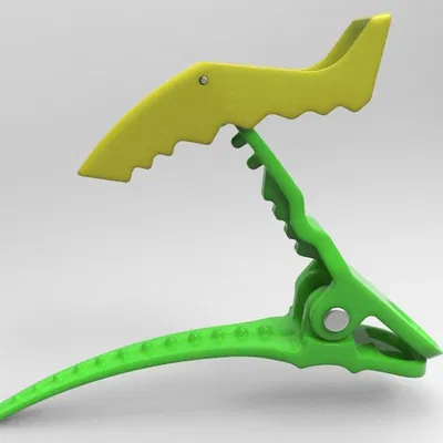 Kẹp Tóc Cá Sấu (Crocodile Hair Clip) 120mm