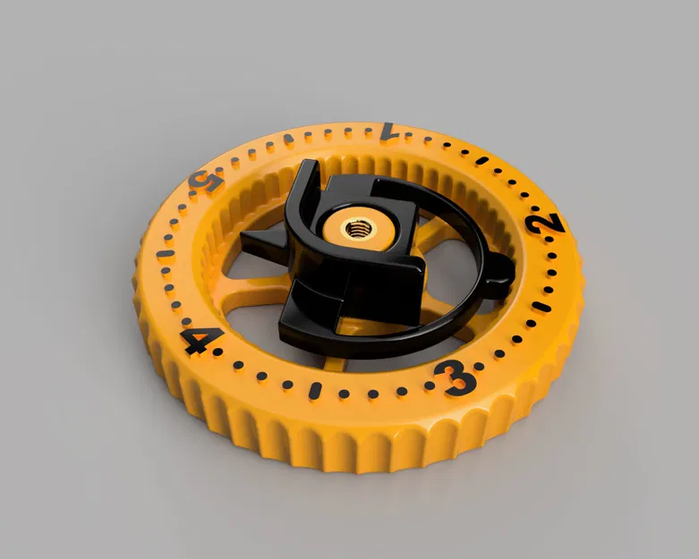 Núm chỉnh bed level Anycubic Mega Pro (Heizbett Einstell-Rad / Bed Leveling Knob) - Image 1