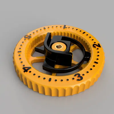 Núm chỉnh bed level Anycubic Mega Pro (Heizbett Einstell-Rad / Bed Leveling Knob)