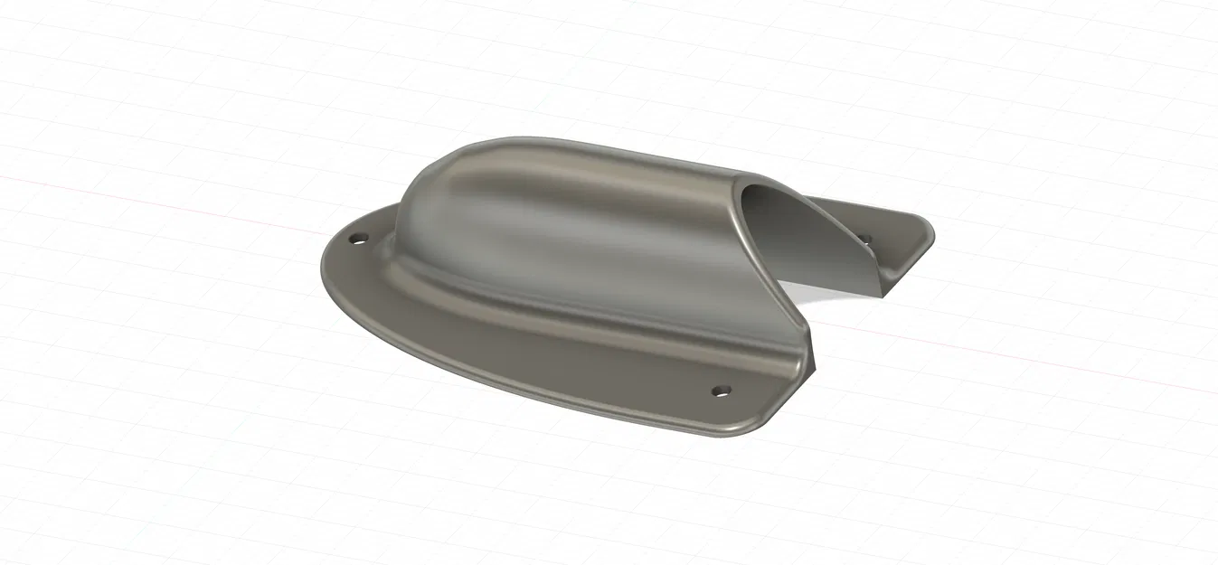 Ốp che servo horn belly-landing cho FMS Futura 64 EDF – shroud nhẹ, khí động - Image 2