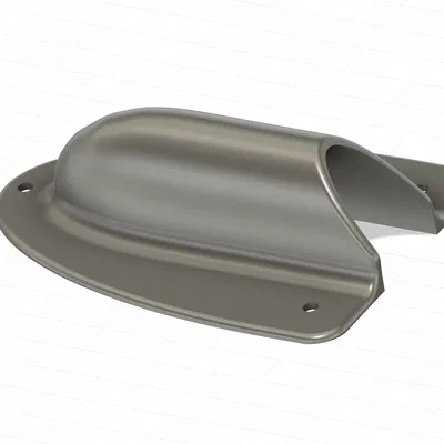 Ốp che servo horn belly-landing cho FMS Futura 64 EDF – shroud nhẹ, khí động