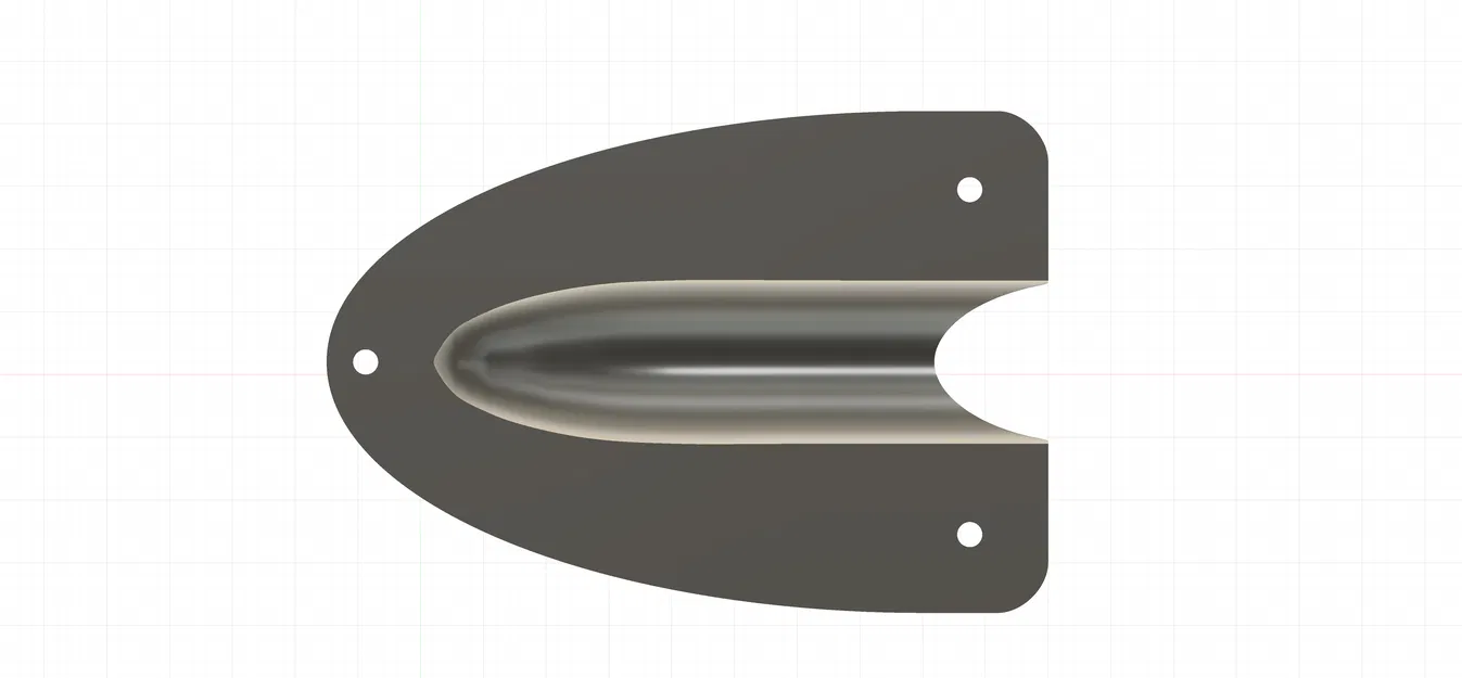 Ốp che servo horn belly-landing cho FMS Futura 64 EDF – shroud nhẹ, khí động - Image 6