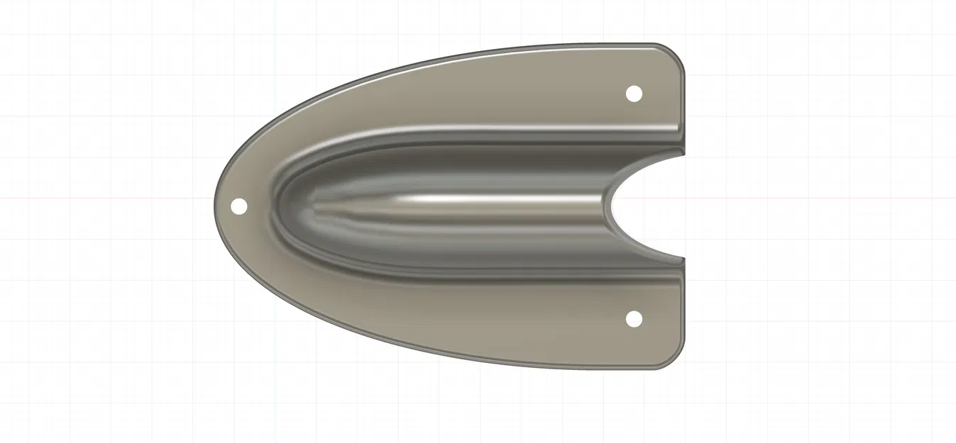 Ốp che servo horn belly-landing cho FMS Futura 64 EDF – shroud nhẹ, khí động - Image 7