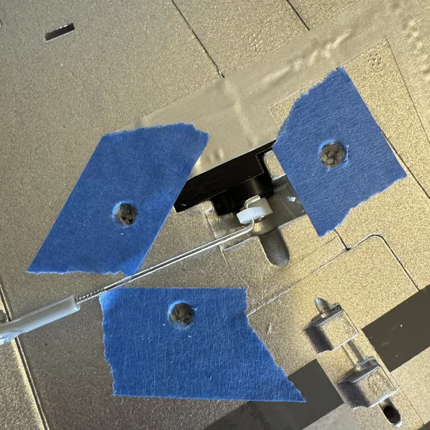 Ốp che servo horn belly-landing cho FMS Futura 64 EDF – shroud nhẹ, khí động - Image 10