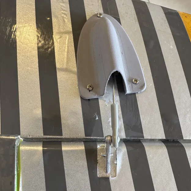 Ốp che servo horn belly-landing cho FMS Futura 64 EDF – shroud nhẹ, khí động - Image 12