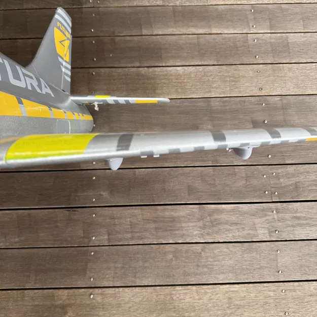 Ốp che servo horn belly-landing cho FMS Futura 64 EDF – shroud nhẹ, khí động - Image 15