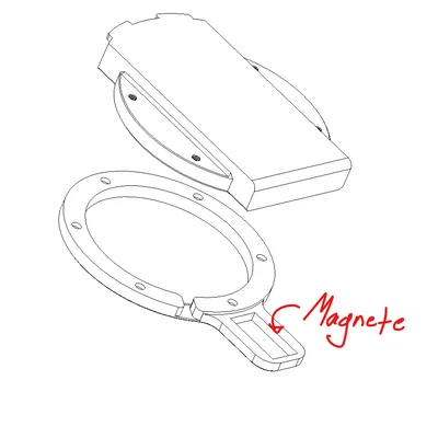 Adapter đa năng VW cho giá đỡ smartphone MagSafe