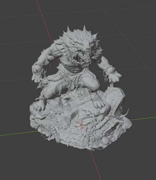 Moonbound Revenant – Người Sói Dark Fantasy - Image 1