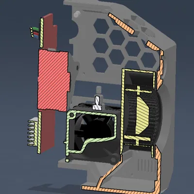 Eddy Duo Toolhead Centauri Carbon – Mod tích hợp BTT Eddy Duo gọn trong nắp