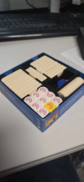 Hộp lưu trữ Pickomino / Regenwormen (storage box/insert) - Image 1