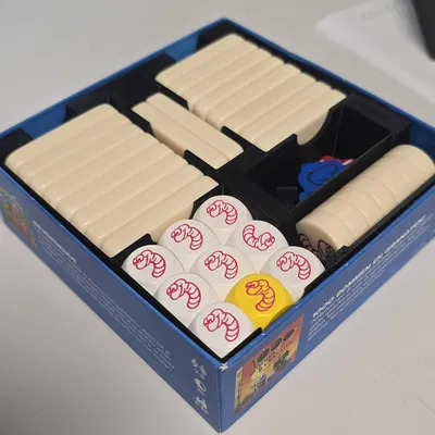 Hộp lưu trữ Pickomino / Regenwormen (storage box/insert)