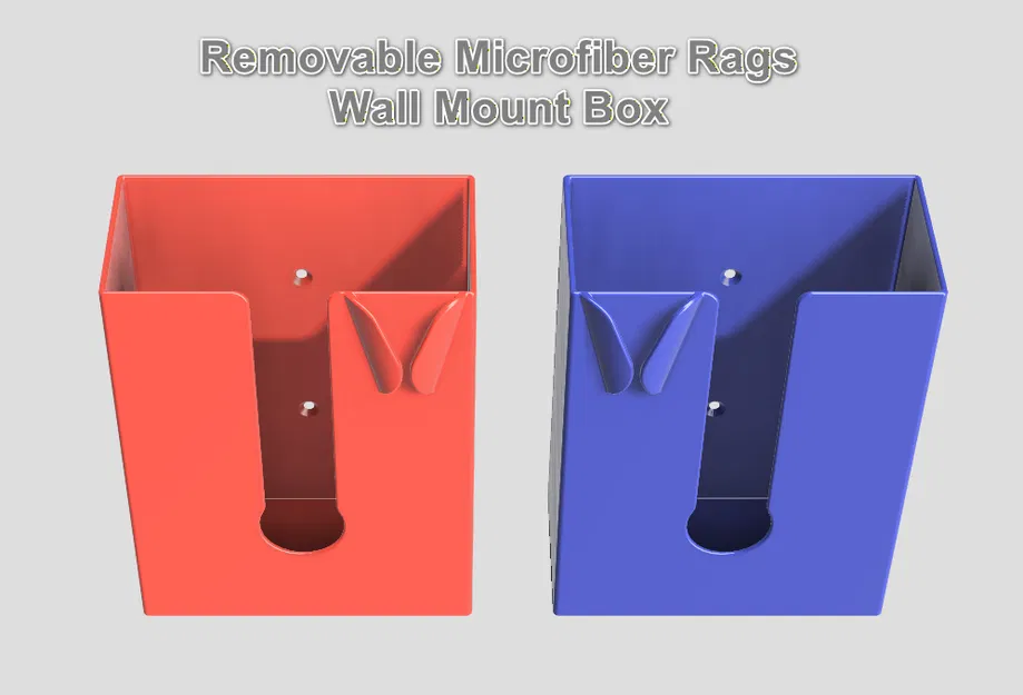 Giá treo tường dạng dispenser cho khăn Microfiber Rags 20x20cm tái sử dụng - Image 2