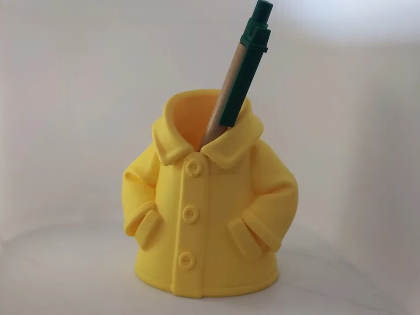 Khay Cắm Bút Áo Mưa (Raincoat Pencil Holder) - Image 2