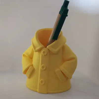 Khay Cắm Bút Áo Mưa (Raincoat Pencil Holder)