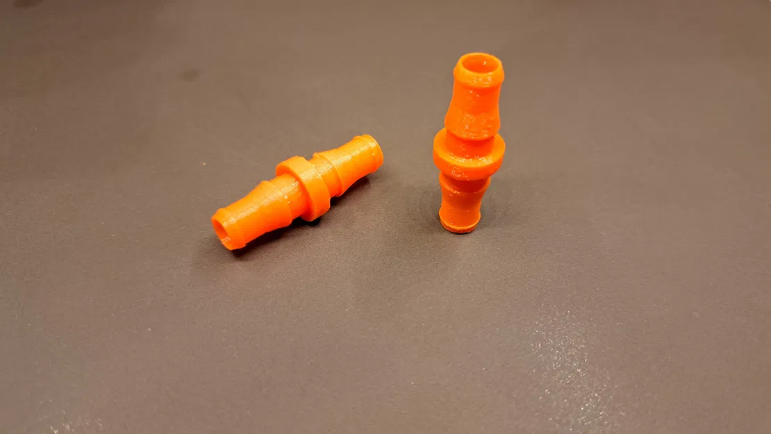 Đầu nối ống (hose connector / Schlauchverbinder) 6mm ID / 9mm OD - Image 1